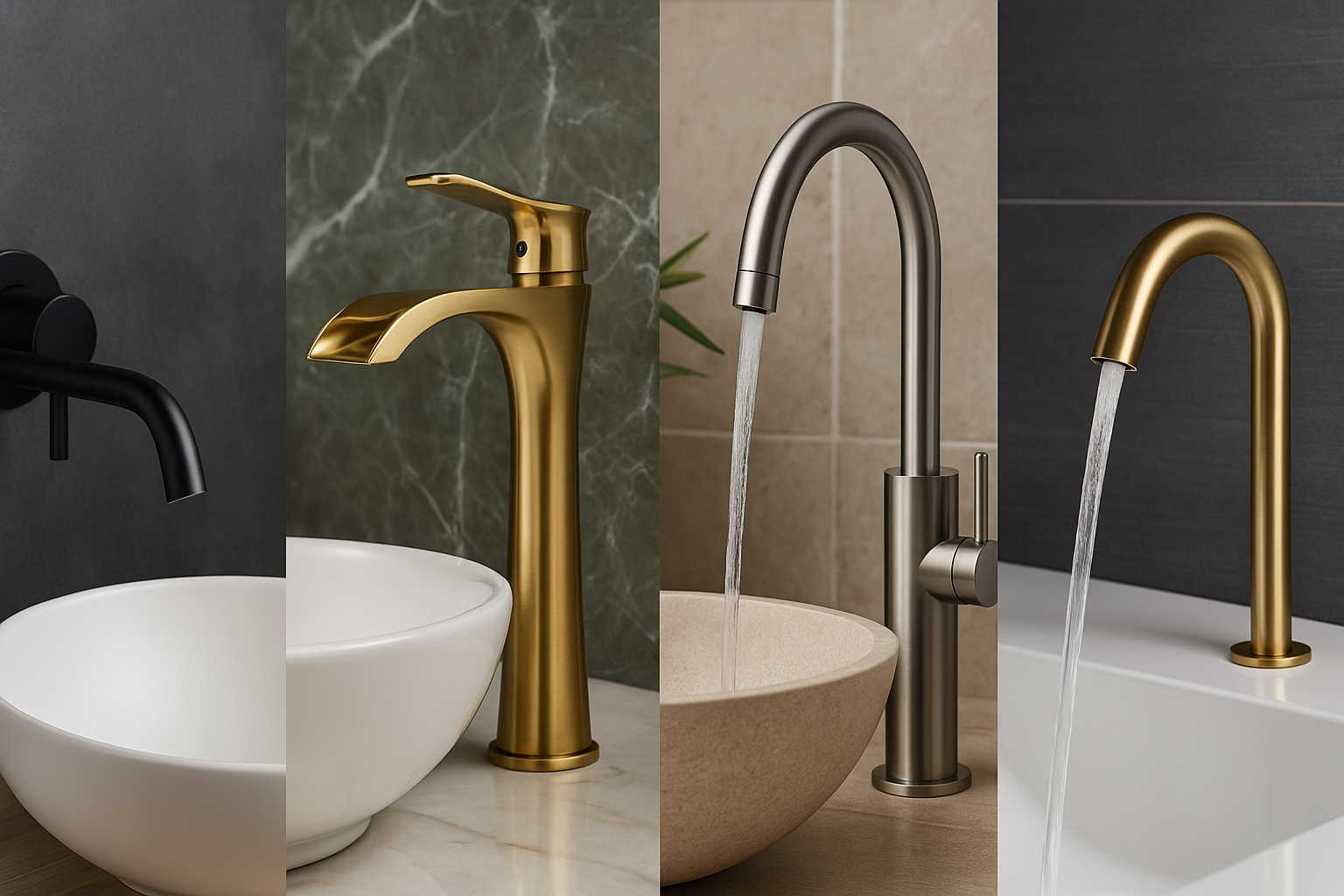 10 Tipologías de Grifería en Baños que Transformarán tu Reforma