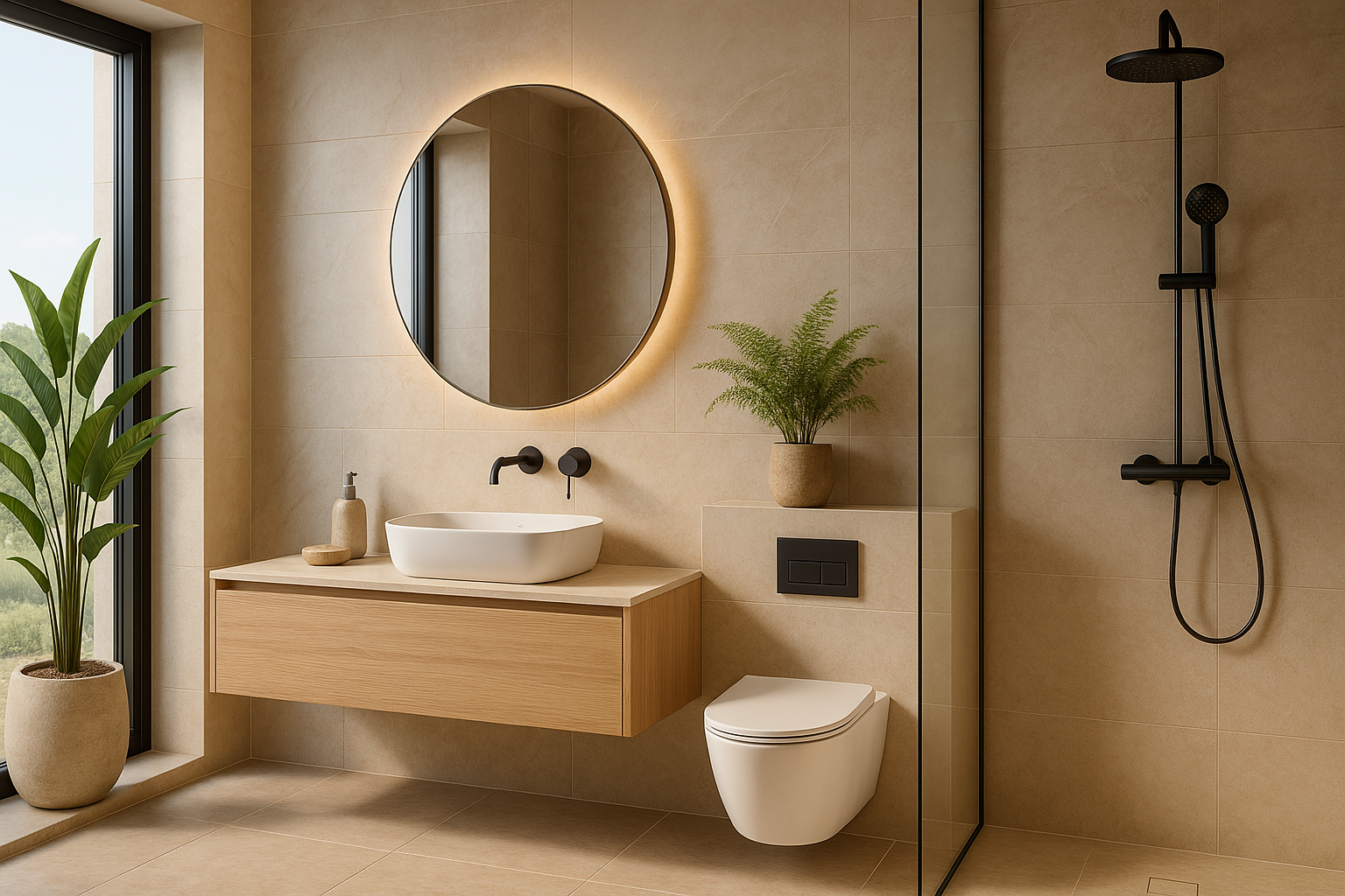 Tendencias en baños 2025