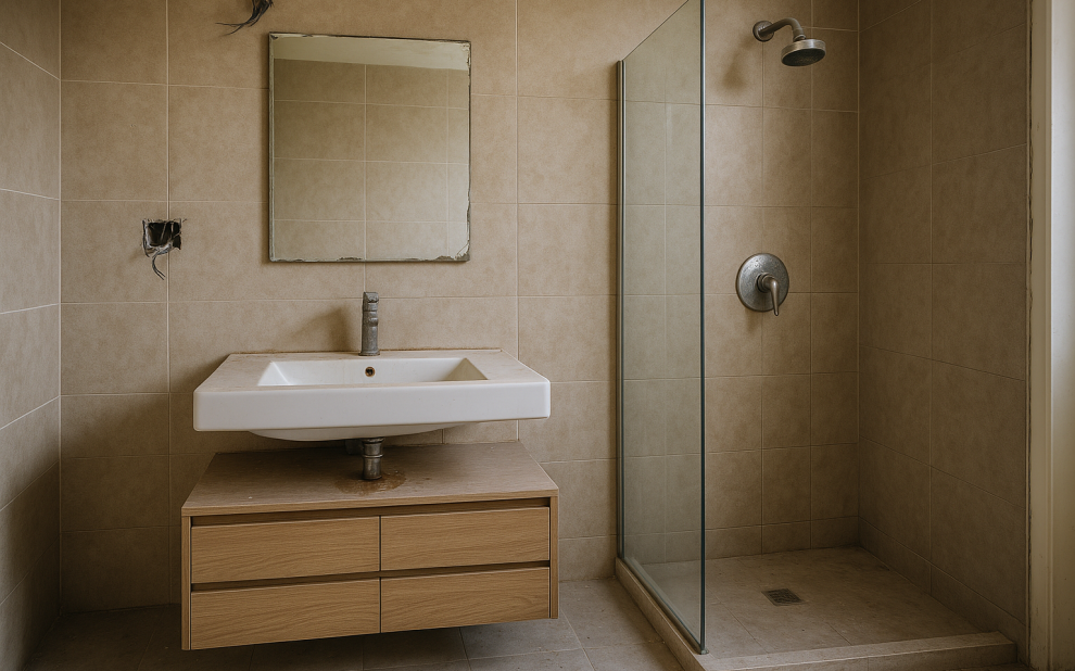 errores comunes en la reforma de un baño