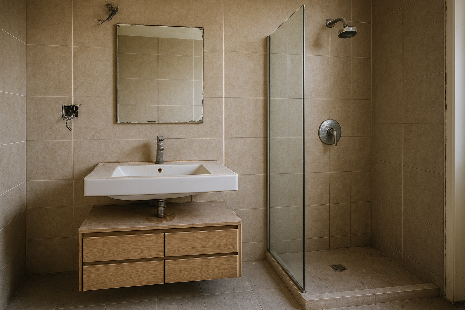 errores comunes en la reforma de un baño