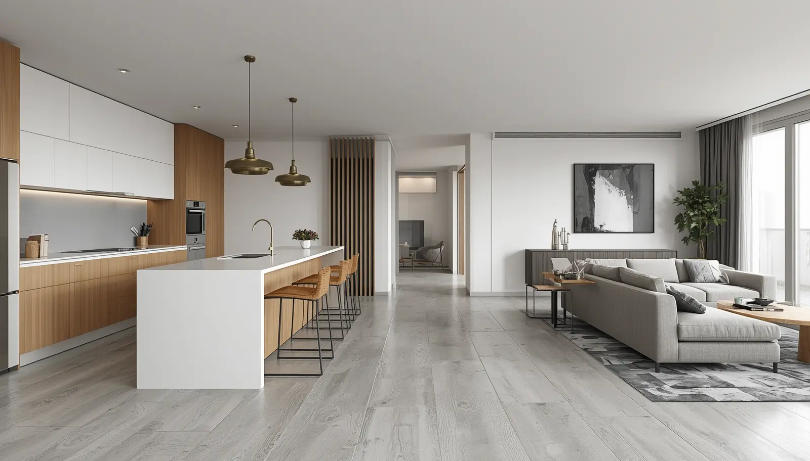 cocina abierta al salón reforma Baix Llobregat Sant Boi